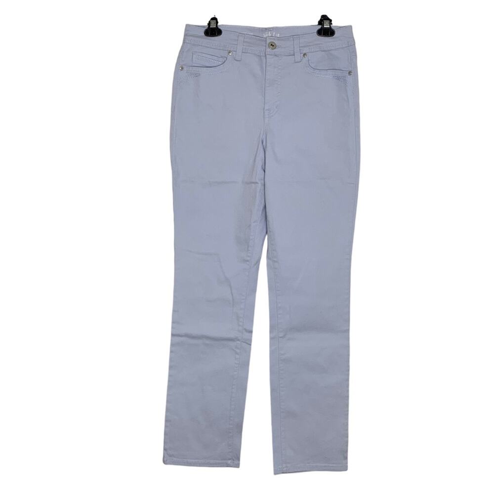 Style & Co Jeans Light Blue Straight Leg 5 Working Pockets Belt Loops Size 8